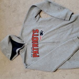 Patriots Youth Zip-Up Sweatshirt